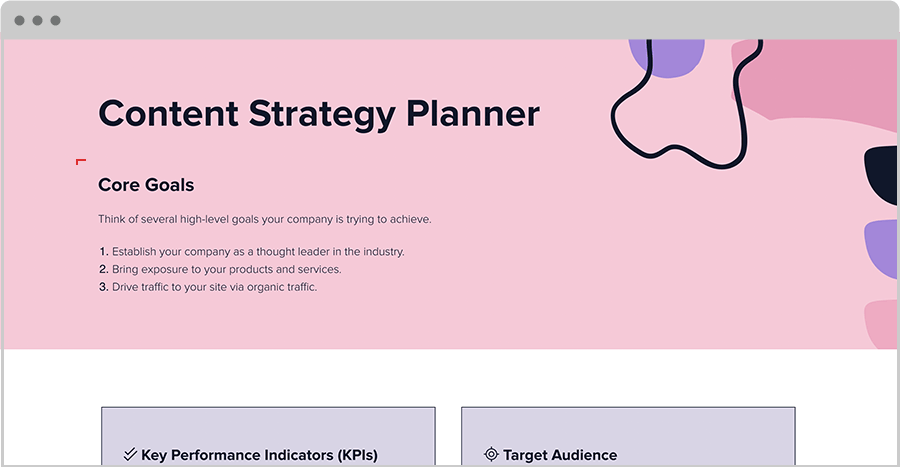 Content Strategy Plannercontent Strategy Planner