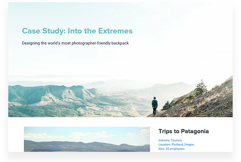 Backpack Co Case Study