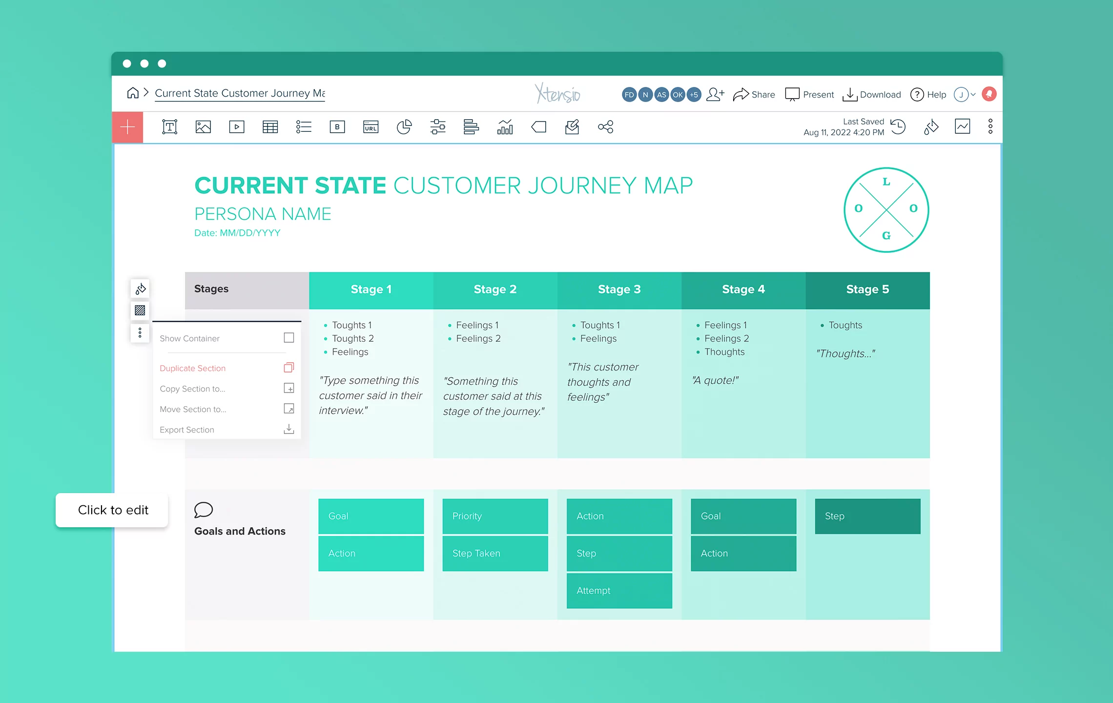 Current State Customer Journey Map