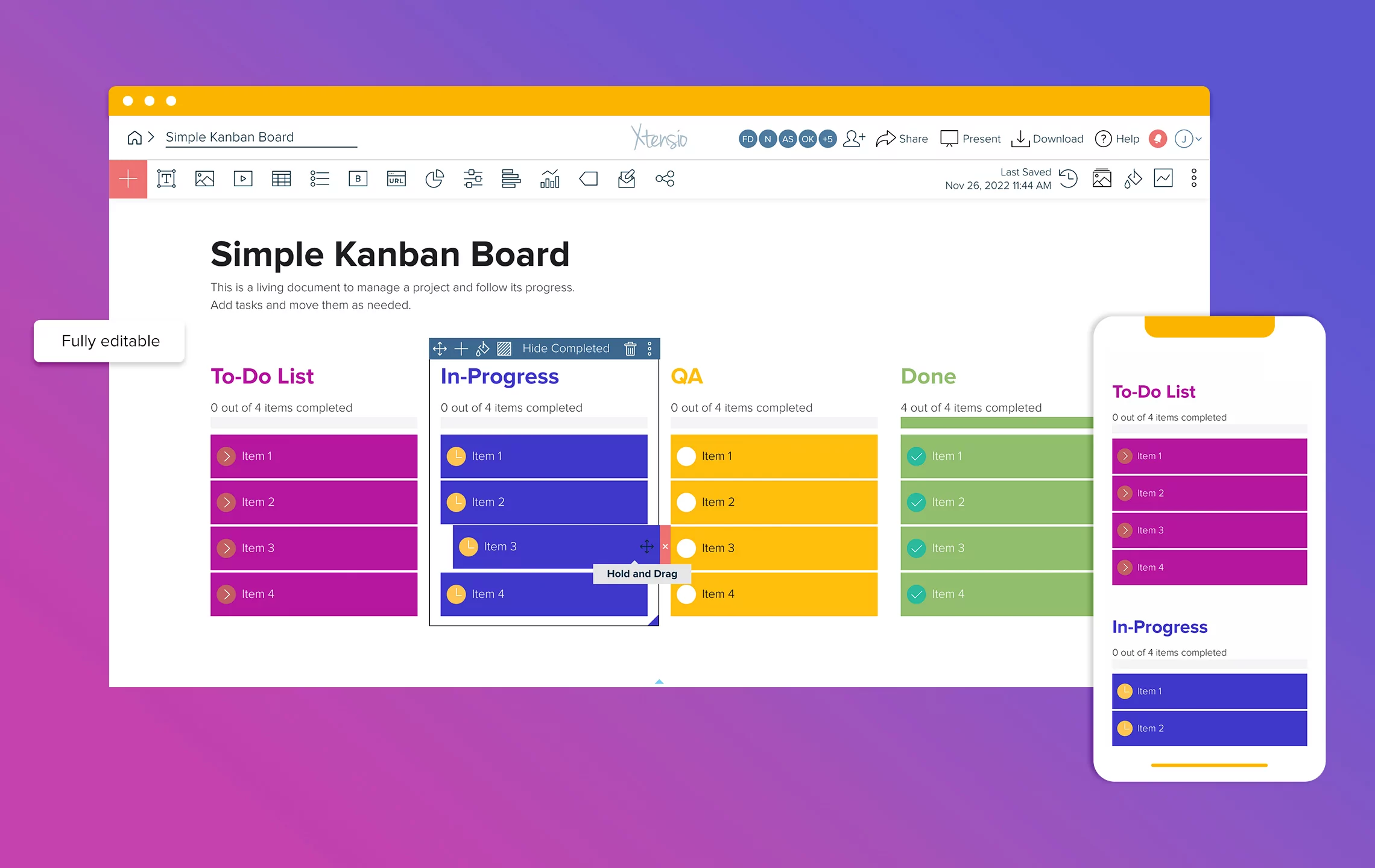 Simple Kanban Board