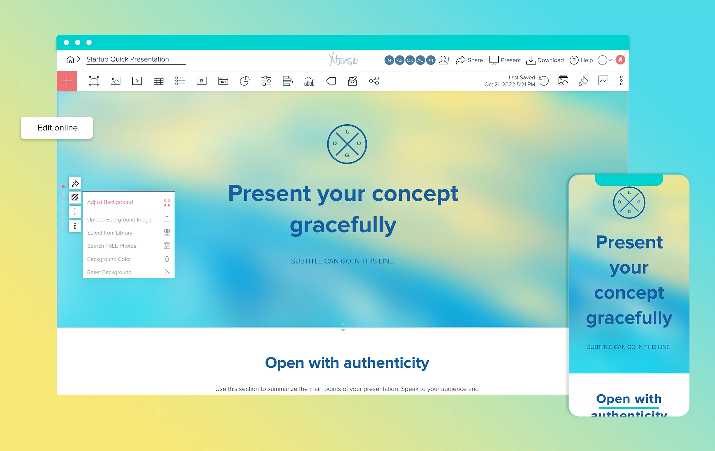 Quick Startup Presentation