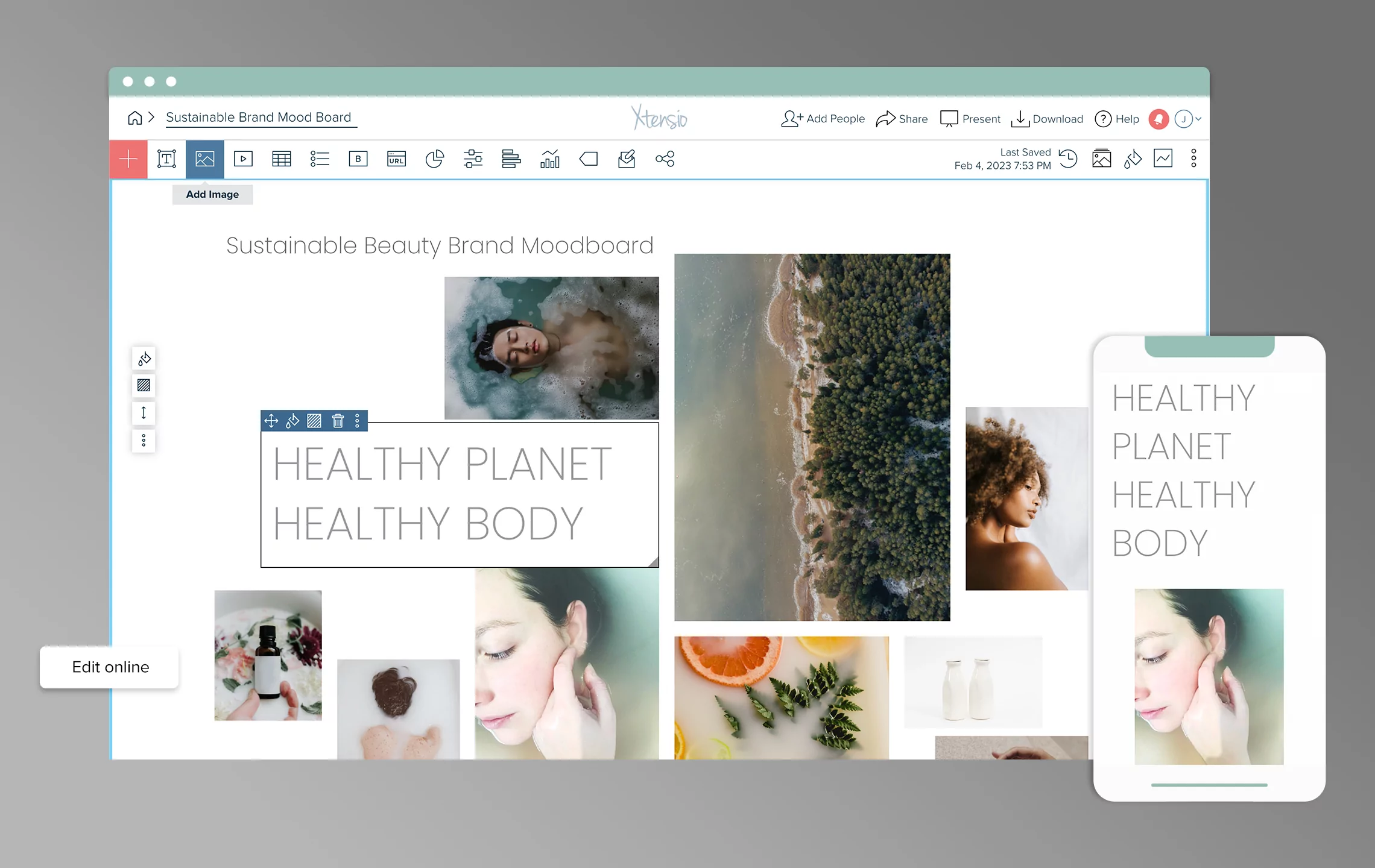 Sustainable Mood Board