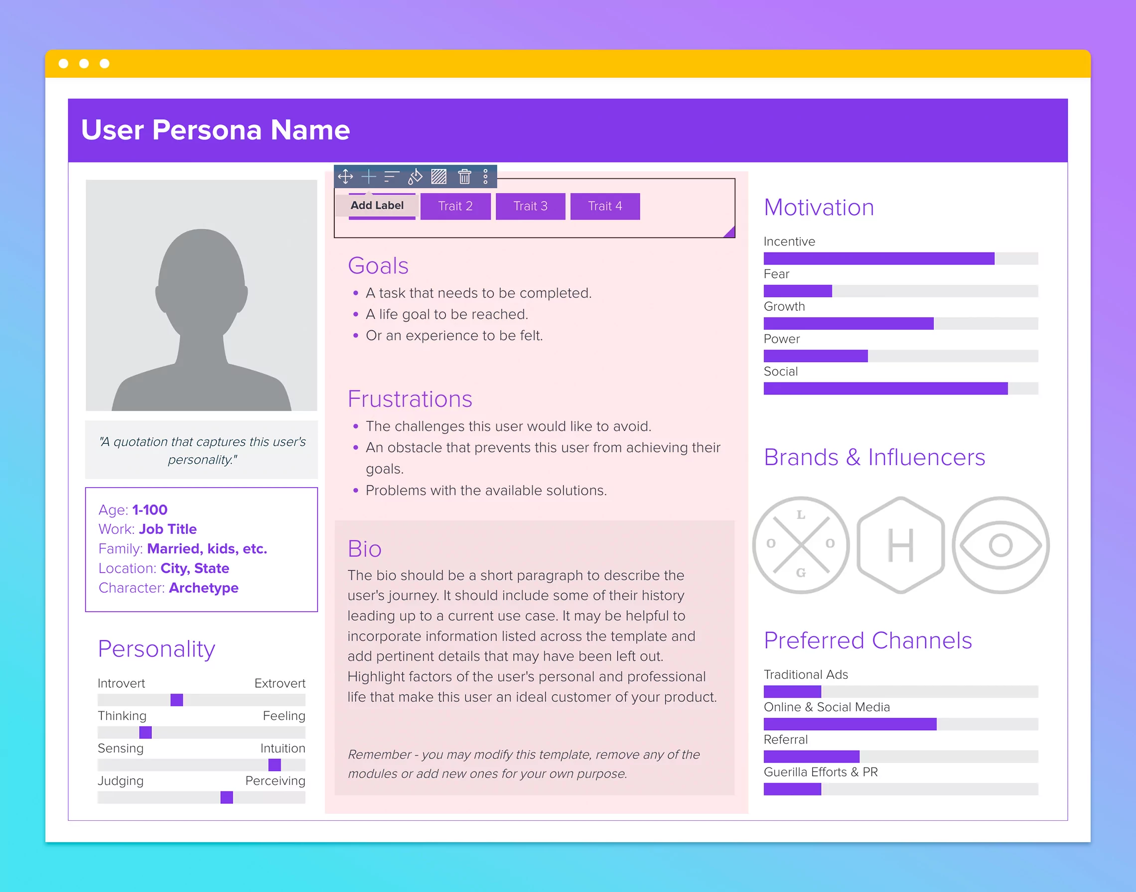User Persona Type Give It A Story | How To Create A User Persona