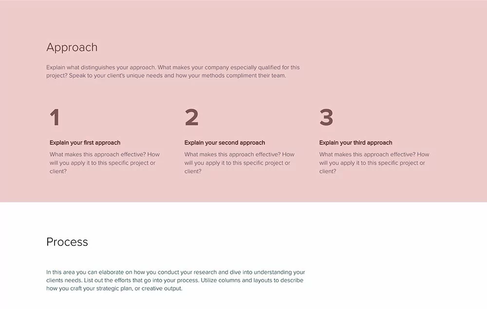 How To Create A Proposal For Consulting Services , Approach