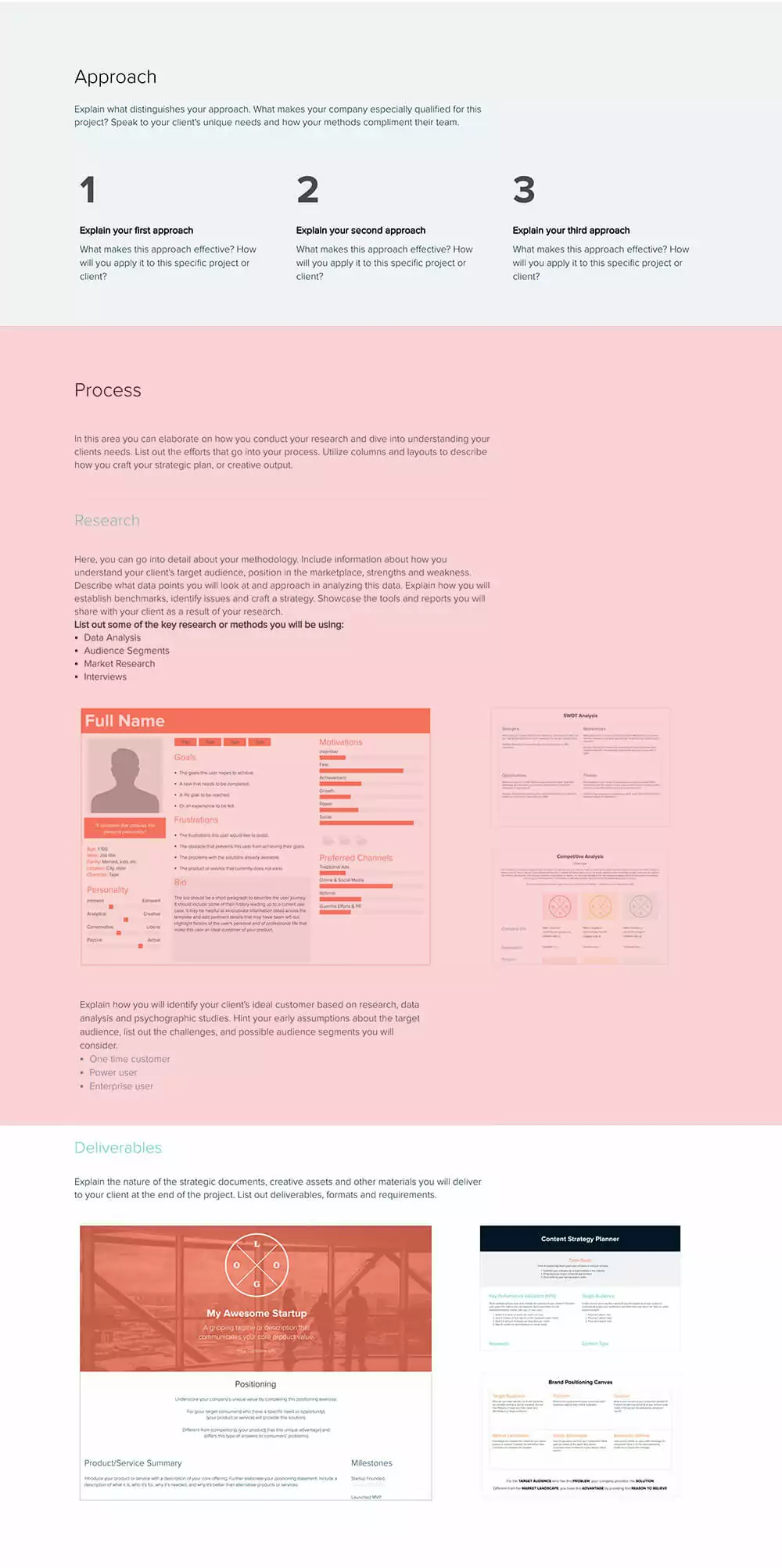 How To Create A Proposal For Consulting Services,  Explain Your Process