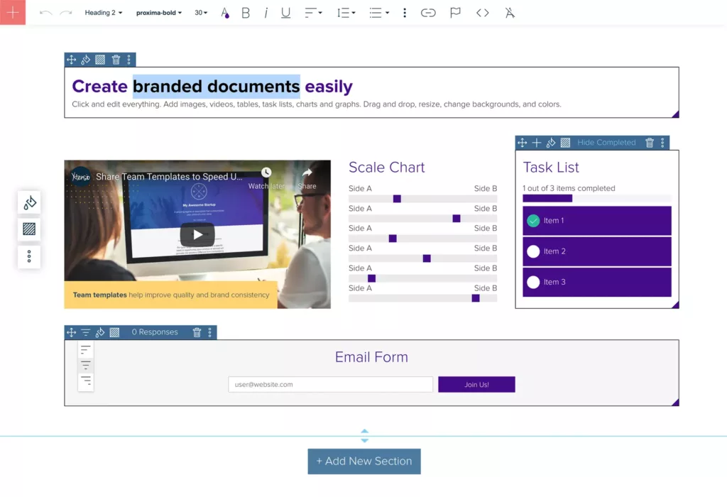 Xtensio Is An Easy Yet Powerful Editor