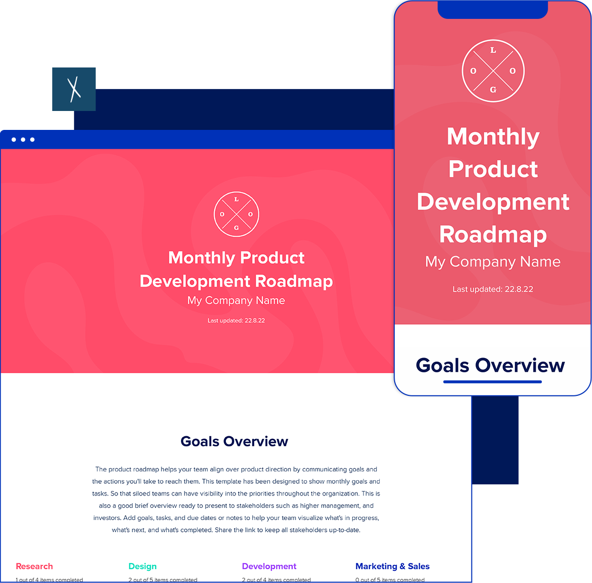 Monthly Product Roadmap