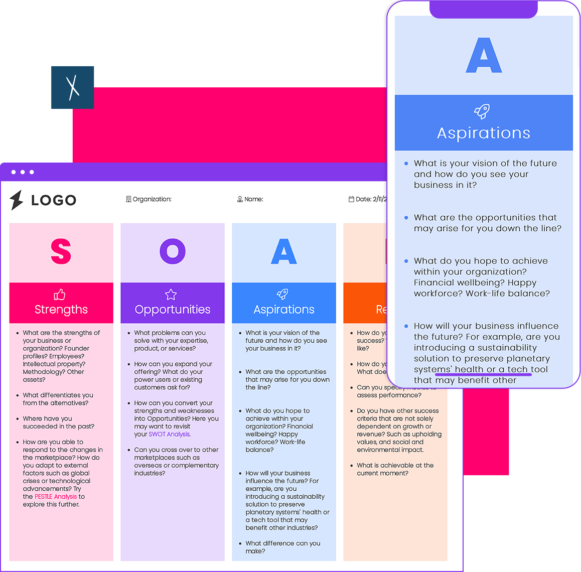 Click To Create Your Free Soar Analysis Soar Analysis Template