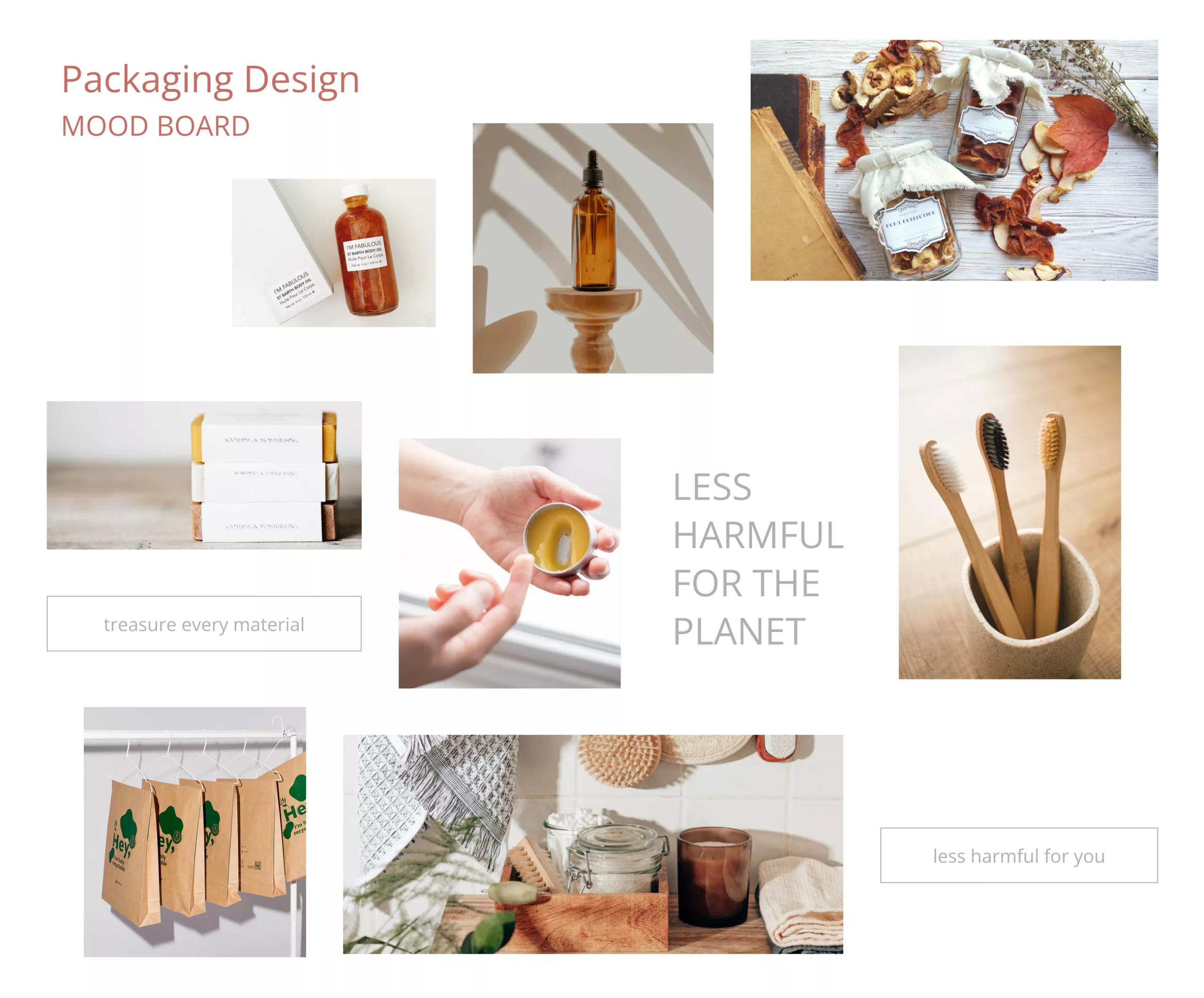 Packaging Design Mood Board
