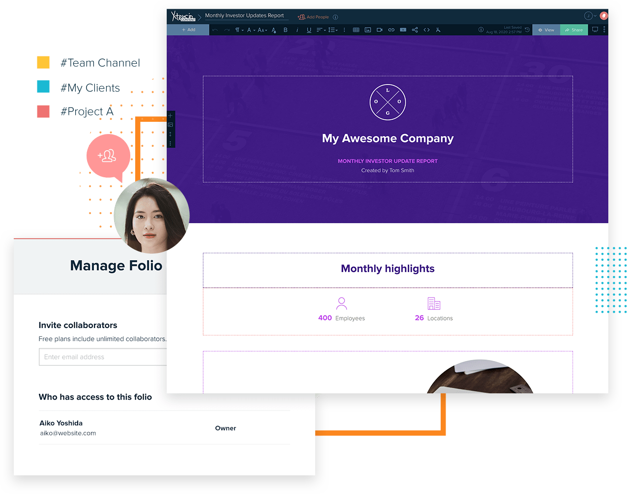 Investor Relations Template