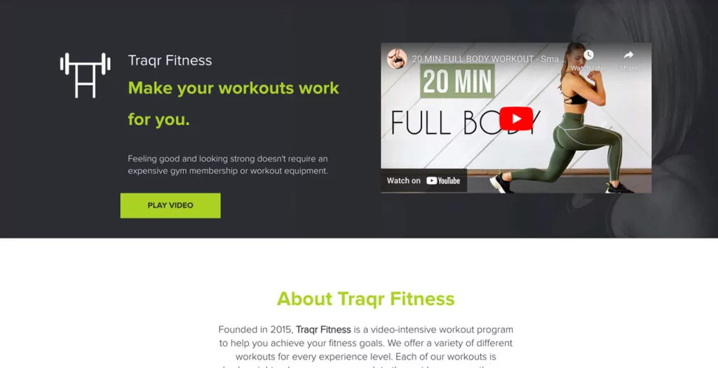 Landing Page Template 4