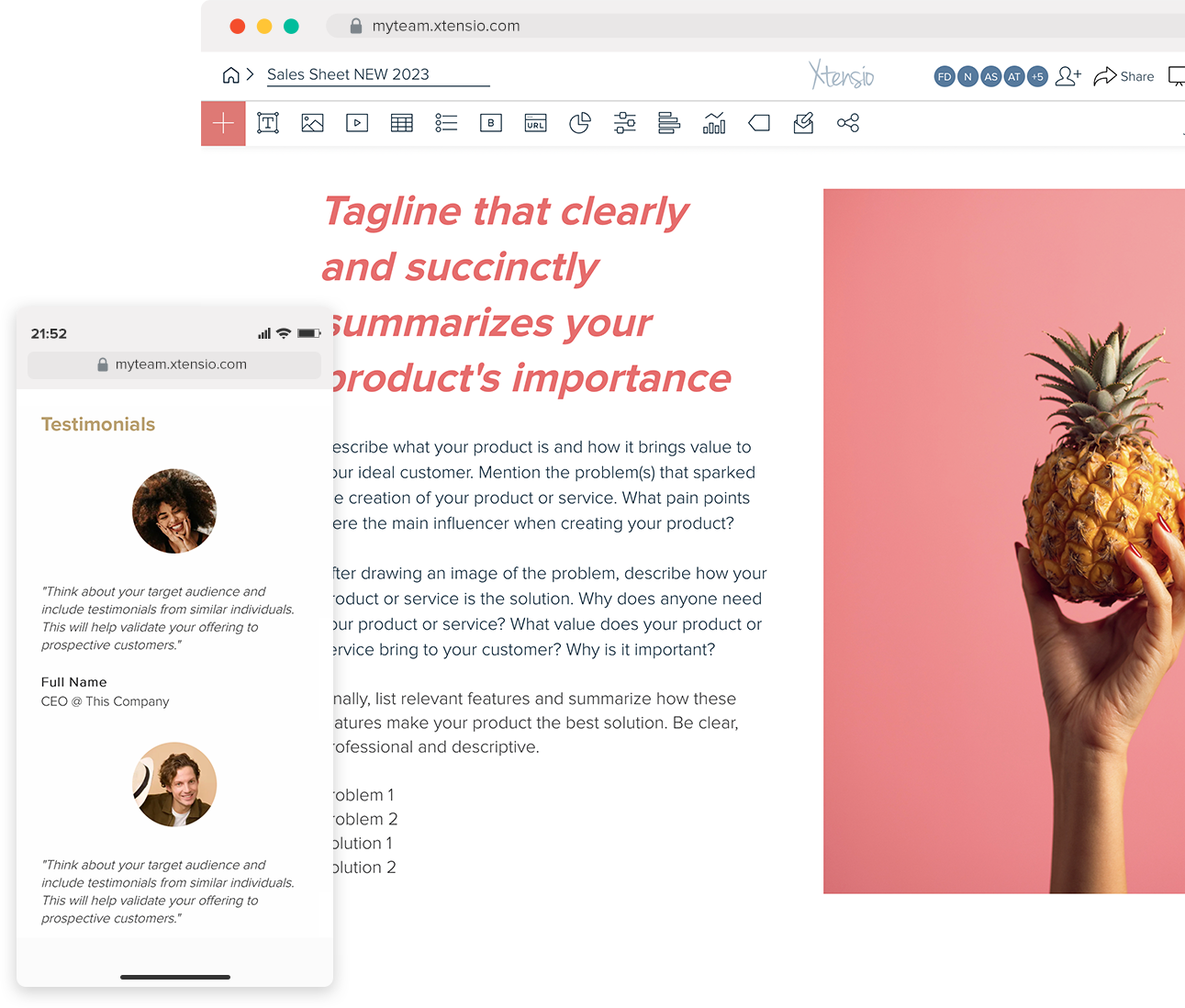 How To Create A Sales Sheet