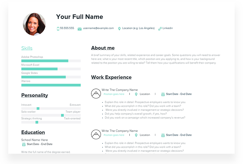 Resume Template