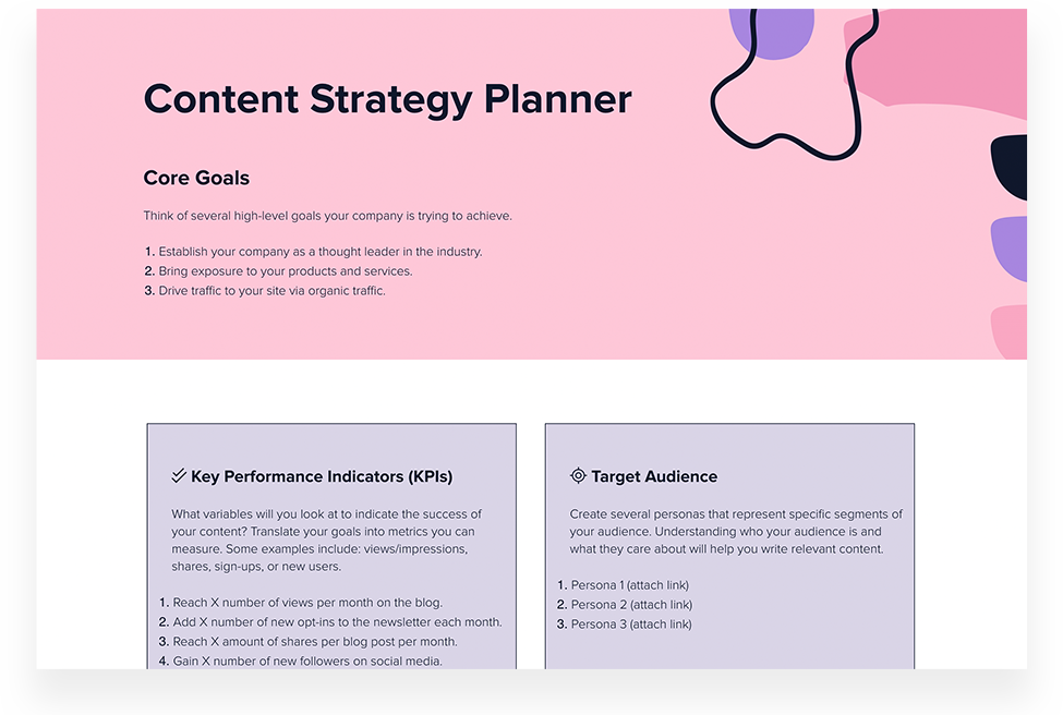 Content Strategy