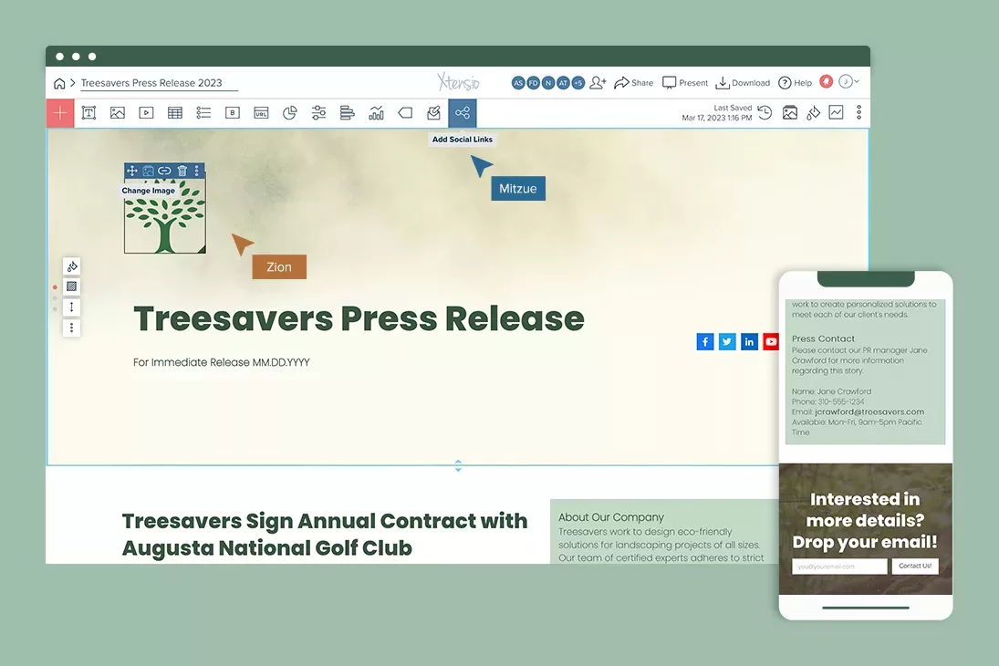 Nonprofit Press Release