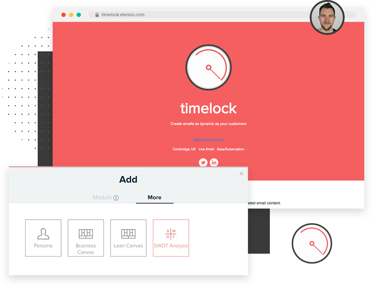 Timelock Case Study: Getting Creative With Xtensio’S Blank Slate