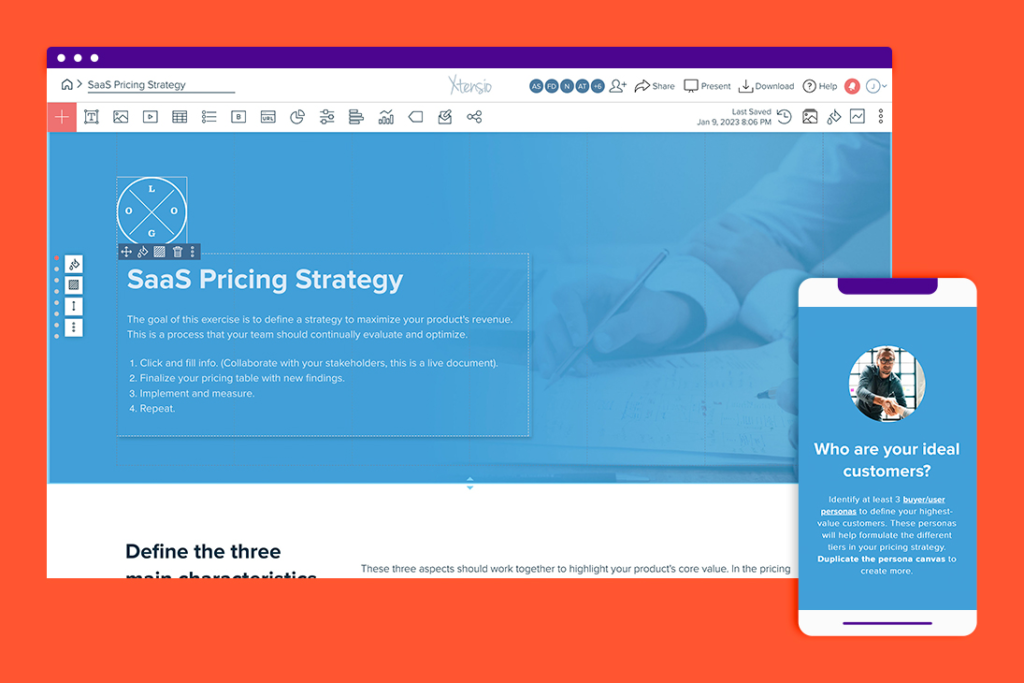 Saas Pricing Template